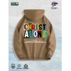 CHRIST ALONE Graphic Hoodie 100% Cotton US Warehouse 7 ColorsColor: