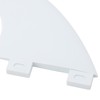 3PCS Surfboard Fin Replacement PVC Paddle Board Fin Surfboard Accessory