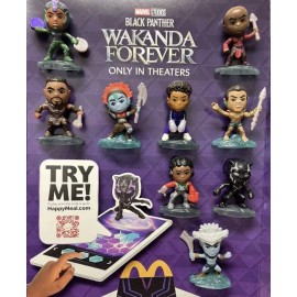 McDonald's McDonalds 2022 - Black Panther Wakanda Forever - Complete Set Of 10 - on hand