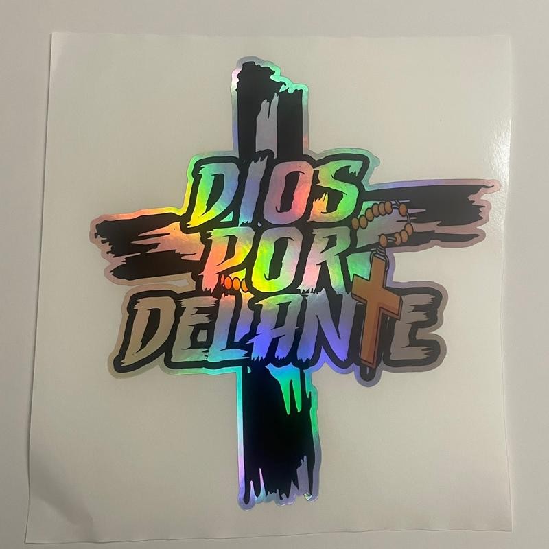 Religious holographic decal - Color: Guatemala