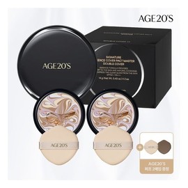 [AGE20S Signature Essence Cover Pact Master Double Cover (1 case + 2 refills) / [에이지투웨니스]AGE20S 시그니처 에센스 커버 팩트 마스터 더블커버(케이스1+리필2)