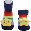 FedMois 6 Pairs Baby ABS Non-Slip Socks Cotton 3D Animal
