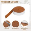 uxcell Felt Strips with Adhesive Backing, 2 Rolls 1" x