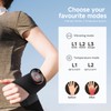 Ms.W Hand Massager, Wrist Massager with Heated Vibrating Red Light,