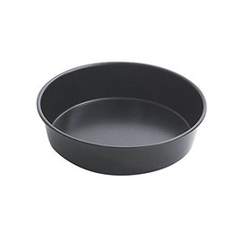 Paderno Tortiera Rotonda Antiaderente per Torte, Pizza e Quiche, in Acciaio, Cucina professionale, Diametro 20 cm