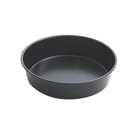 Paderno Tortiera Rotonda Antiaderente per Torte, Pizza e Quiche, in Acciaio, Cucina professionale, Diametro 20 cm