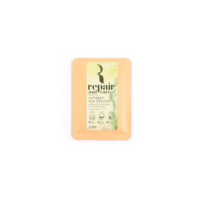 Repair and Care Soothing Collagen Eye Patches (x 3 pairs)