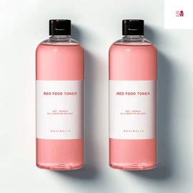 Graymelin Red Food Toner 500mlx2 capacity per unit / 그레이멜린 레드푸드 토너 500mlx2개 개당 용량