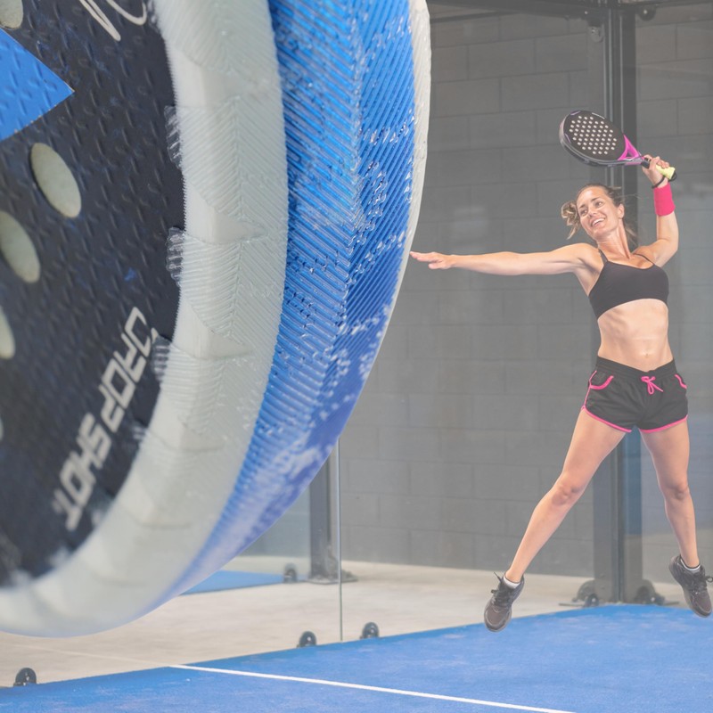 EBBOM Transparent Padel Racket Protector Durable and Lightweight Padel Racket