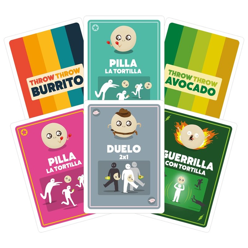 Exploding Kittens Block Block Burrito | Expansion | Tortilla Signs