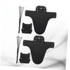 SUPVOX 2 Sets Bike Mudguard Wings Front Fork Mud Guards