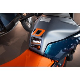 Tankpad 3D Tank Protector Sticker Compatible with KTM Duke 390 Blue X502559VA