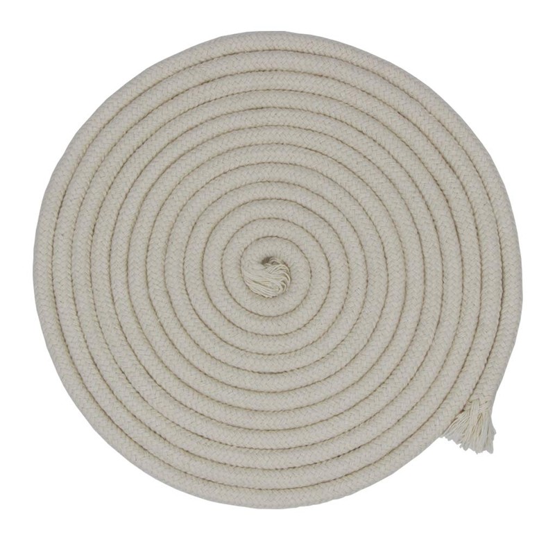 Jukway Cotton Cord 11 mm Round Cord Braided Rope with