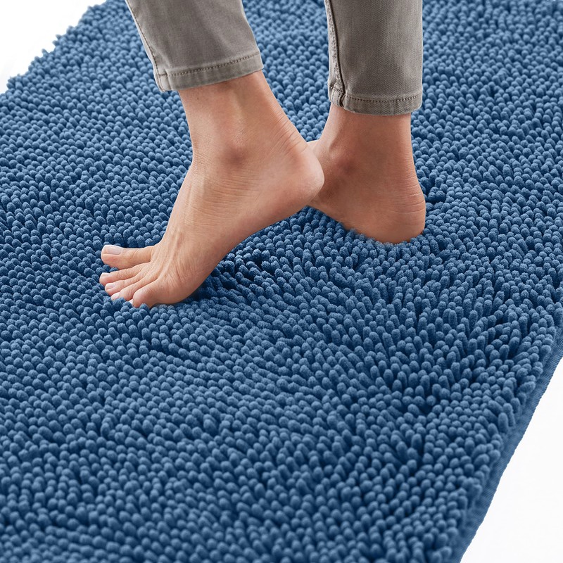 GORILLA GRIP GORILLA GRIP Bath Rug Mat 60x24, Thick Soft