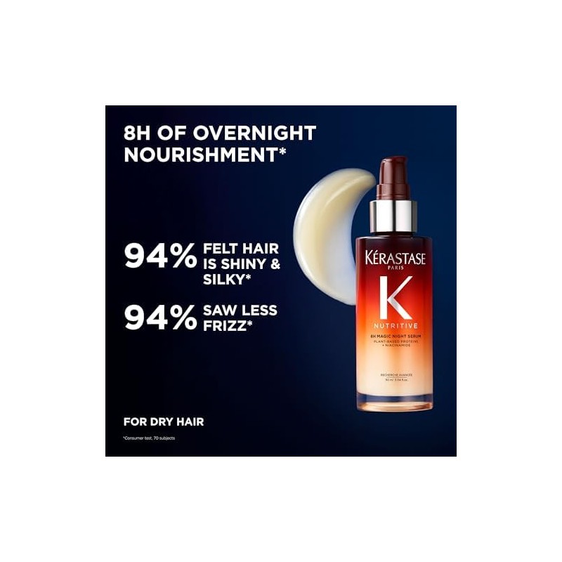 Kérastase 8H Magic Night Sérum Capilar Nocturno, Tratamiento de Nutrición