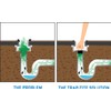 AB&A 69435 Trap-Tite 3-1/2" Floor Drain Trap Seal