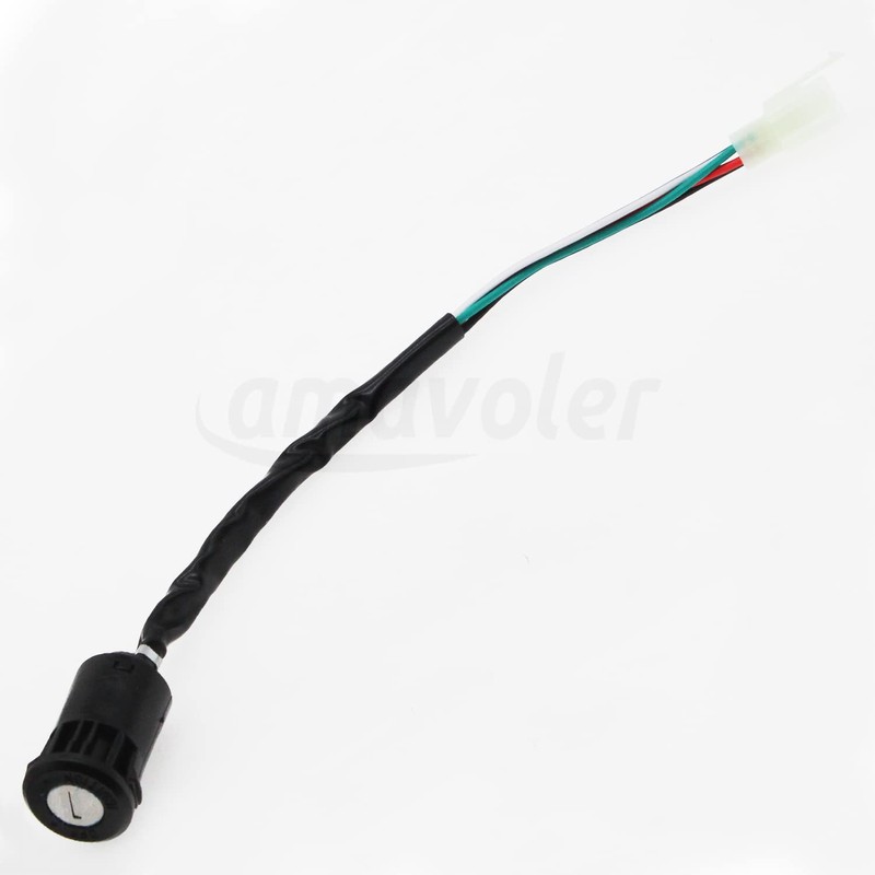 4 Pin and 4 Wire Ignition Key Switch Fit for