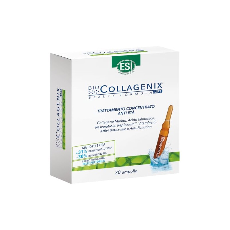 ESI-Biocollagenix Trattamento Concentrato Antietà a base di Collagene Marino e