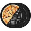 LYNG Pizza Pan 16 Inch, 2 Pack Silicone Nonstick Pizza