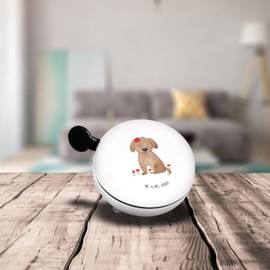 Mr. & Mrs. Panda XL Bicycle Bell Dog Lady Gift Bicycle Bell XXL Four-Legged Dog Lady Woman Mountain Bike Dog Motif