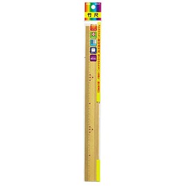 クツワ STAD 定規 竹尺 30cm TS001