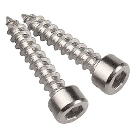 Yudesun Hardware Fixings Nails Tapping Screws - 304 Stainless Steel Hex Screws Metric Thread Cylinder Screws M4 M5 M6