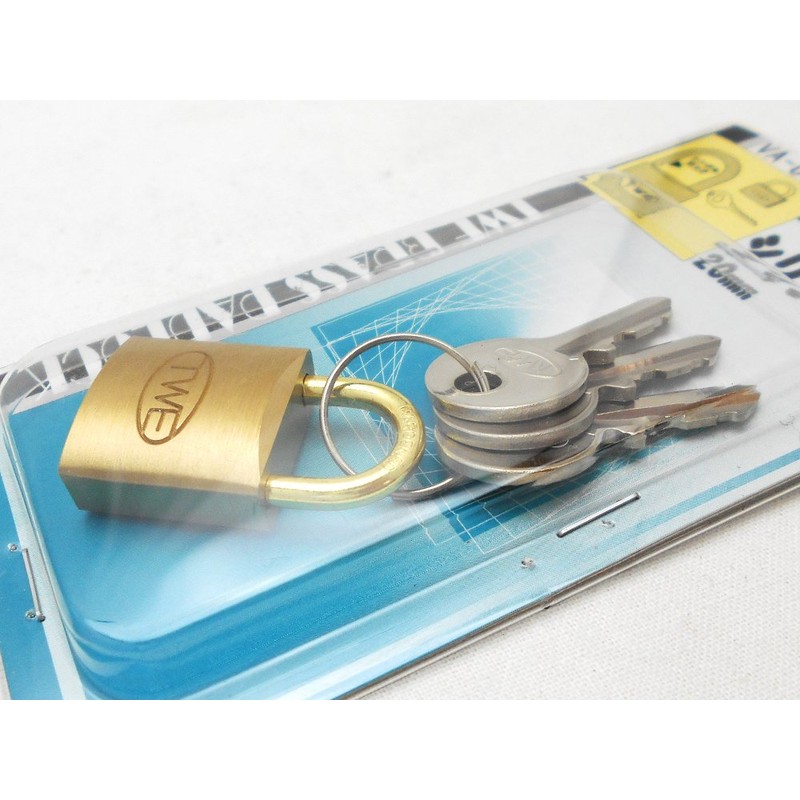 Waki Sangyo TWE Cylinder Lock Padlock Back Security Management Main
