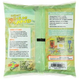 Zoo Med 24982 Hermit Crab, 2 lb, Sand Green