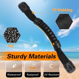 KPALAG 2-Pack Rear Handle Grips Assembly Compatible with Yamaha Jet Boats SX230/SX190/212X, S210/S190/192, AR240/242, Replace#: F1C-U1552-00-00