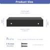 Peaha 10 Pack Black Cabinet Pulls Kitchen Handles 3 inch