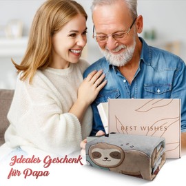 Niyewsor Papa Geschenk Geburtstag, Flanelldecke Flauschig Geschenke für Papa von Tochter Sohn, Geburtstagsgeschenk für Papa, Bester Papa Geschenke für zum Geburtstag(157 * 132)