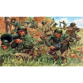 The Hobby Company Italeri 510006046 American Infantry Second World War – 1:72 Scale