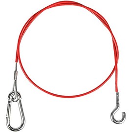 AL-KO Breakaway Cable With Caribena Clip (One Size) (Red)
