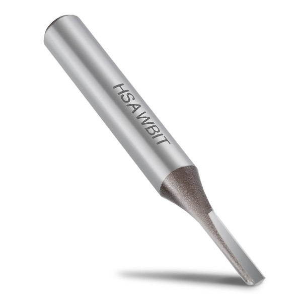 hsawbit hsawbit Straight Single Flute Router Cutter - 1/4 Inch