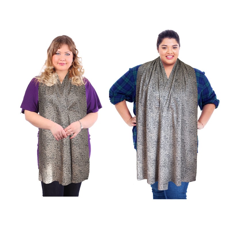 DinerWear - Cravaat® II Wide Dining Scarf, Adult Bibs for