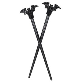 kreepsville 666 Gothic Black Bat Hair Sticks Vampire Accessory