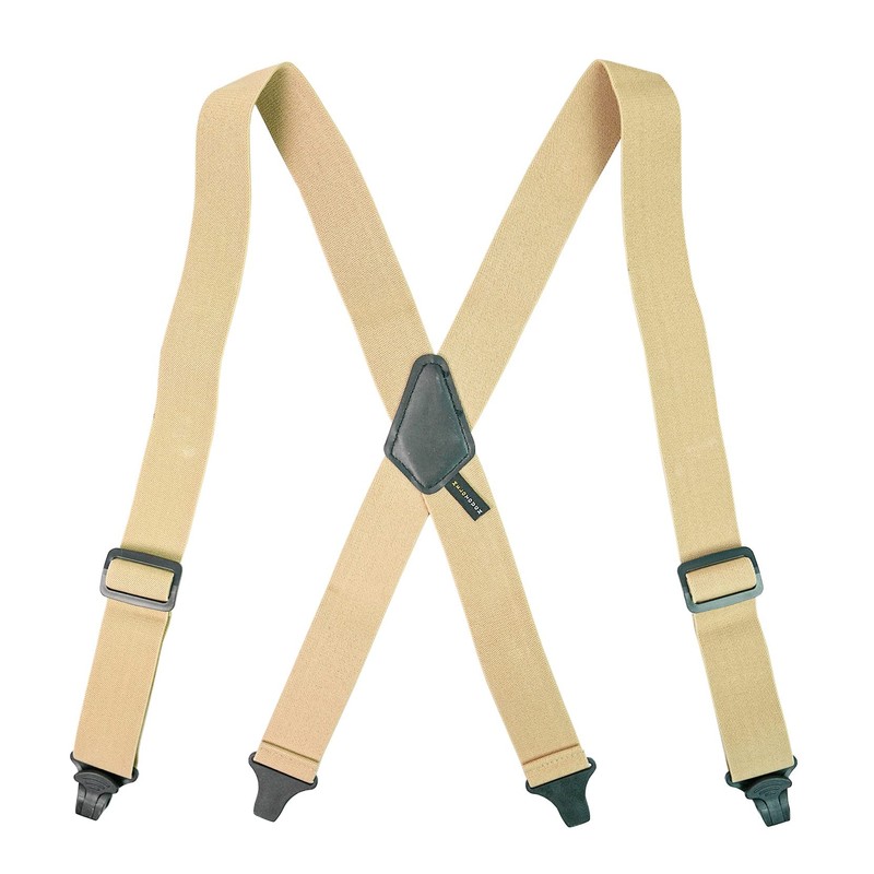 MELOTOUGH X back suspenders airport friendly Suspenders,NO buzz with Plastic
