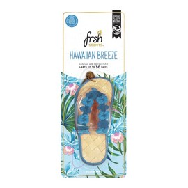 FRSH Scents FR4484 x1 Hawaiian Breeze Scented Blue Hanging Sandal – Lifespan of up to 30 Days – Ideal for Rear-View Mirrors and Hanging Handles