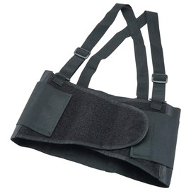 Safety Belt Back Support Strap Size L 96-119 cm Black TEC