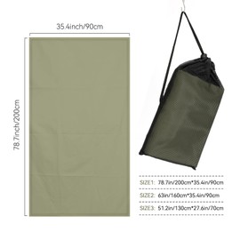 Muztaga Microfiber Beach Towel Perfect for Travel, Sports, Camping, Swimming, Yoga, Gym-Quick Dry, Sand Free, Compact, Lightweight, Absorbent