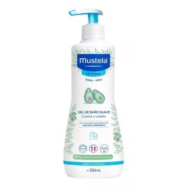 Mustela Gel Jabon Baño Mustela Suave Cuerpo Cabello Piel Normal 500m