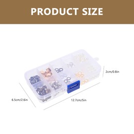 LALAFINA 1Set Durable Shoe Lace Hooks Kit of Boot Lace Buckles for Shoelace Repair Accessories for Hiking Climbing and Everyday Use