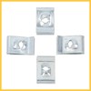 REPAIROCK 20 Sets 4.2x16mm U Clip Screw Assortment Car Clips