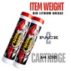 Red and Tacky Lithium Grease Superkote 2000 | NLGI 2
