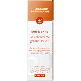 Hildegard Braukmann Sun & Care Anti-Age Face Cream Tinted SPF 20, 50 ml