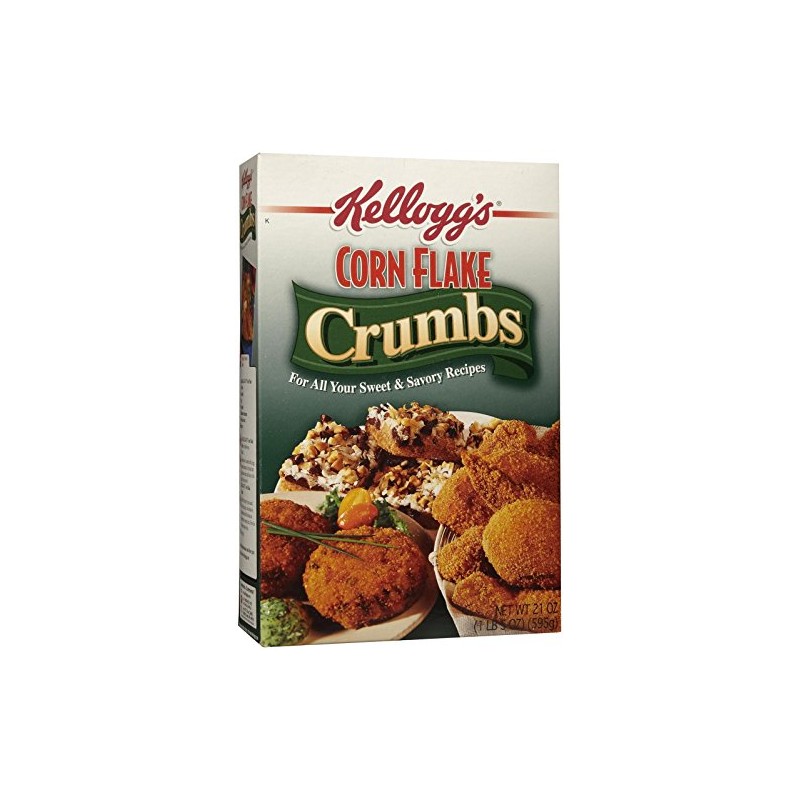 Kellogg's Corn Flake Crumbs, 21 oz Boxes