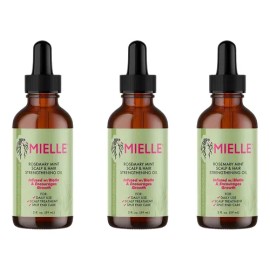 Mielle Mint Scalp Head, Aceite De Menta, 3 Unidades