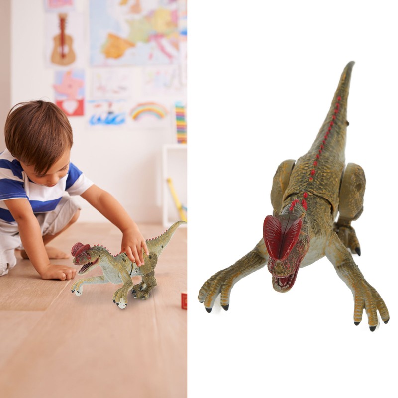 Remote Control Dinosaur Model 2.4G Realistic Walking Roaring Educational RC