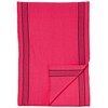 Kinugawa Company Korean Style Light Towel Green & Red 2
