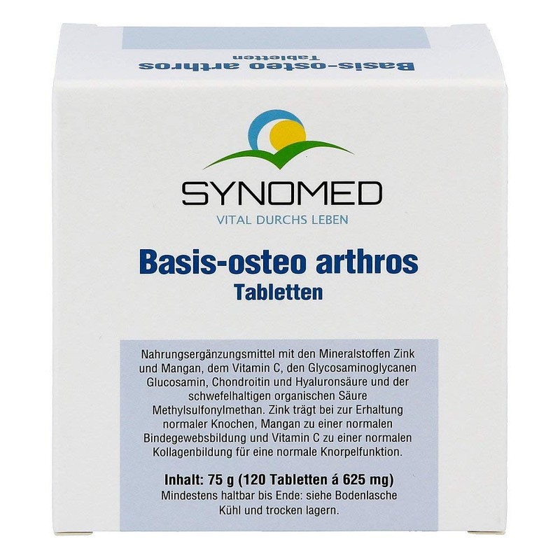 Basis-osteo arthros tablets, 120 tablets (75 g)